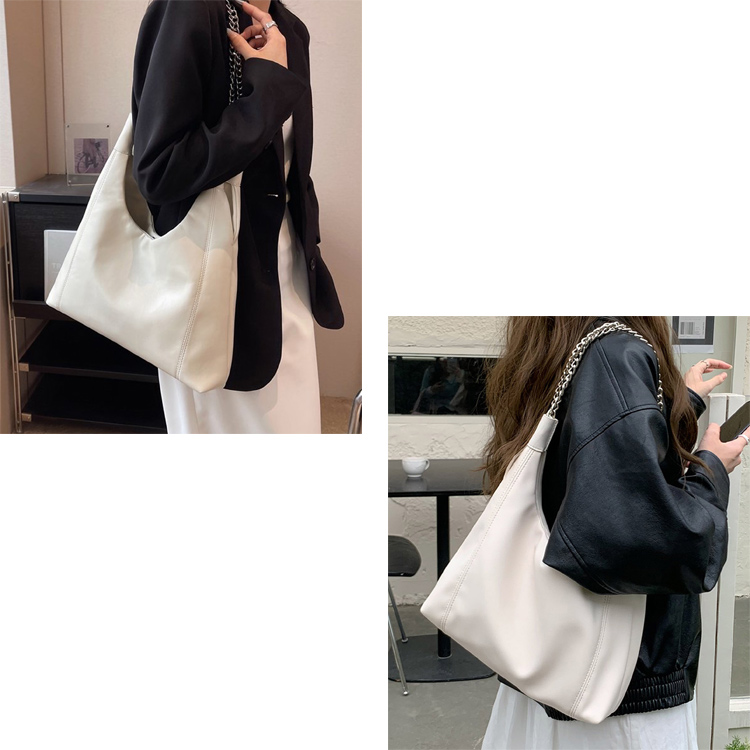 全品送料無料一部除く チェーンハンドル フェイクレザー トートバッグ レディース 韓国 おしゃれ 。 プチプラ 