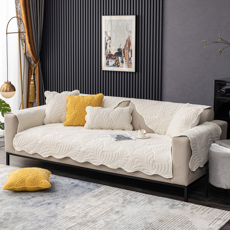 ソファーカバー 3 4人掛け肘付き 肘なし かけるだけ ソファーシーツ 汚れ防止 葉柄 高級感 ソファーカバー キズ防止 ソファーパッド マルチカバー お洒落 