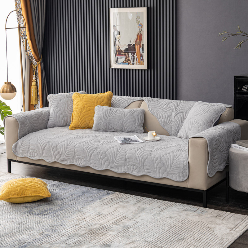 ソファーカバー 3 4人掛け肘付き 肘なし かけるだけ ソファーシーツ 汚れ防止 葉柄 高級感 ソファーカバー キズ防止 ソファーパッド マルチカバー お洒落 