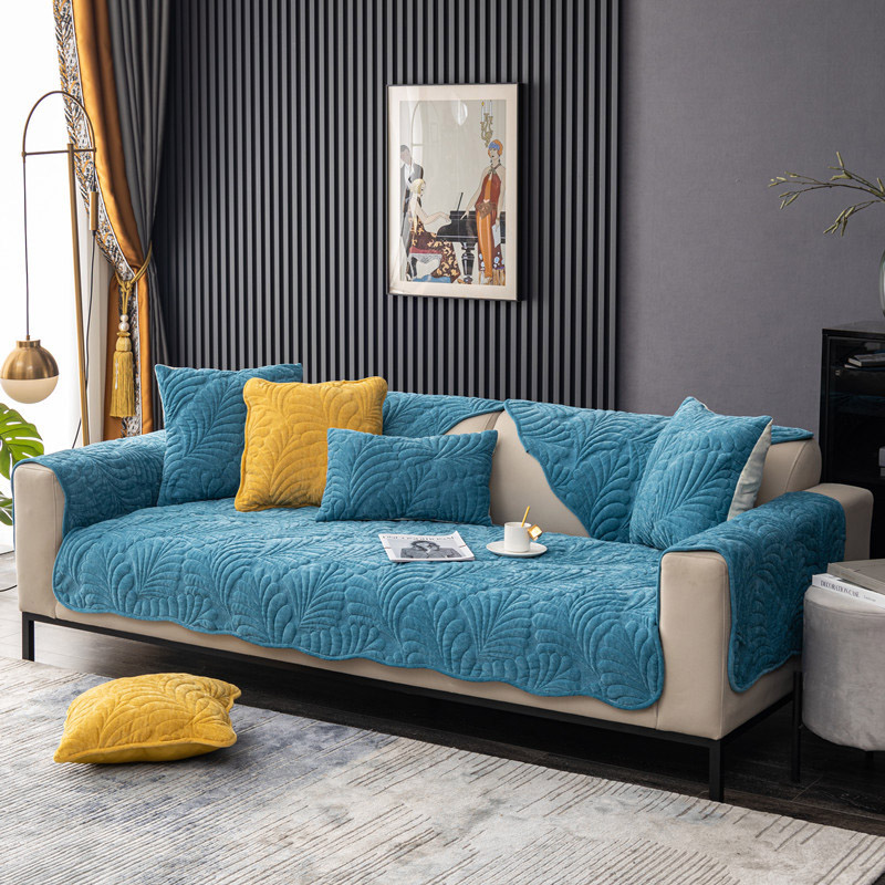 ソファーカバー 3 4人掛け肘付き 肘なし かけるだけ ソファーシーツ 汚れ防止 葉柄 高級感 ソファーカバー キズ防止 ソファーパッド マルチカバー お洒落 