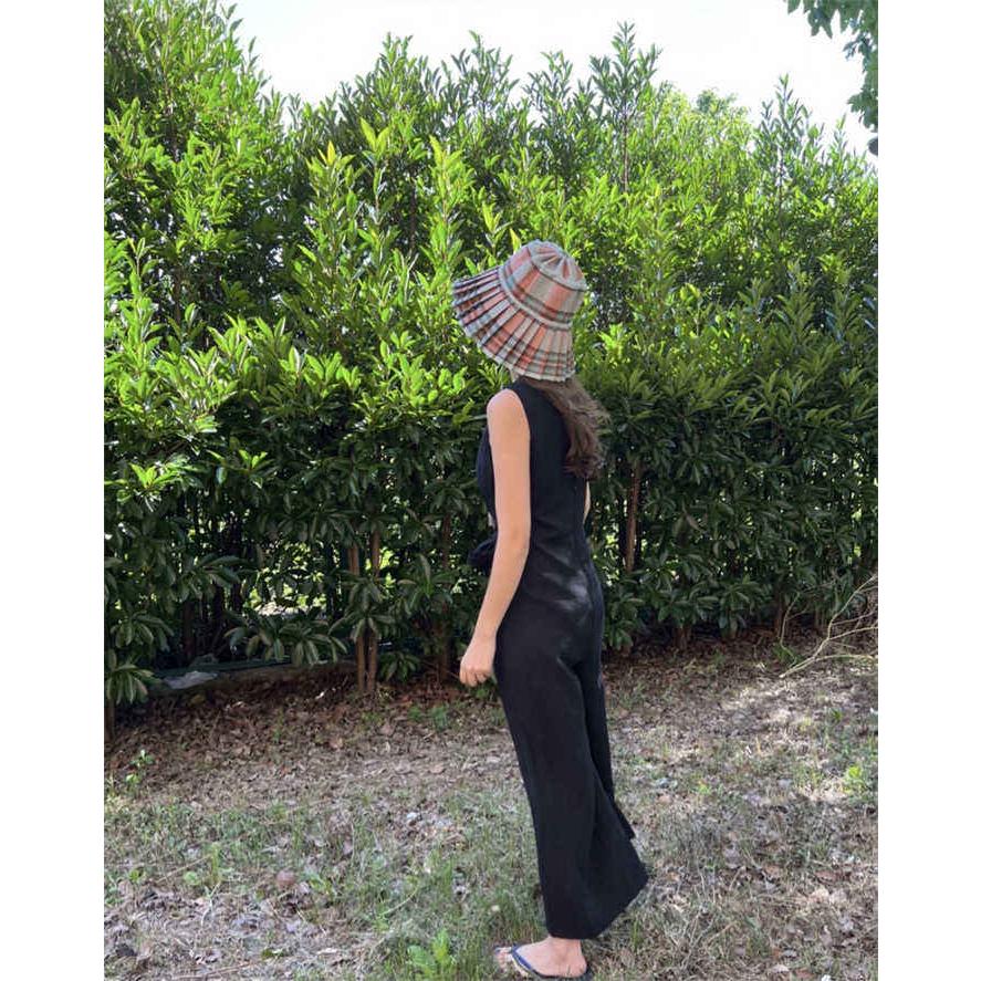 帽子 レディース 春 ハット つば広 夏 折りたたみ 小さいサイズ 大人 リンクコーデ ストローハット 子供 UVカット キッズ ハット 幾何学柄 お揃い 麦わら帽子 