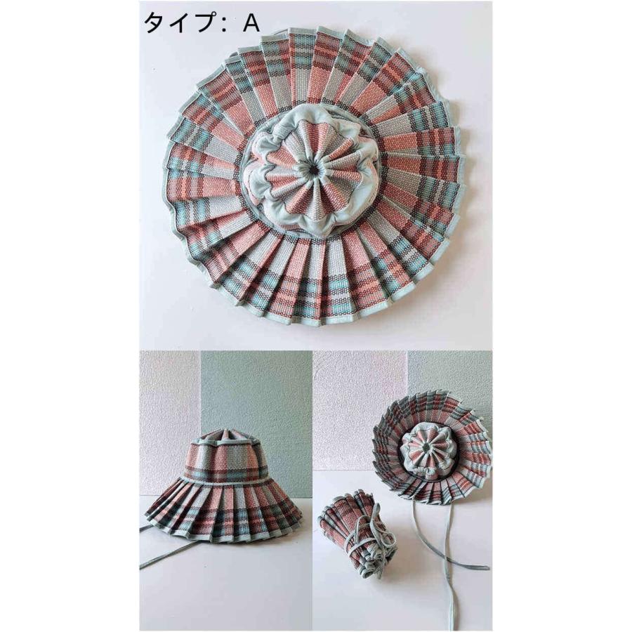 帽子 レディース 春 ハット つば広 夏 折りたたみ 小さいサイズ 大人 リンクコーデ ストローハット 子供 UVカット キッズ ハット 幾何学柄 お揃い 麦わら帽子 