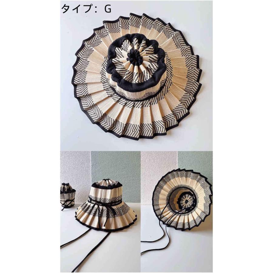 帽子 レディース 春 ハット つば広 夏 折りたたみ 小さいサイズ 大人 リンクコーデ ストローハット 子供 UVカット キッズ ハット 幾何学柄 お揃い 麦わら帽子 