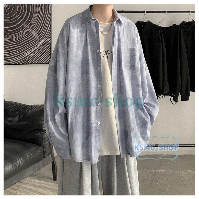 カジュアルシャツ メンズ おしゃれ シャツ 切り替え 長袖シャツ コットン ゆったり ビジネス 春服 シャツトップス 