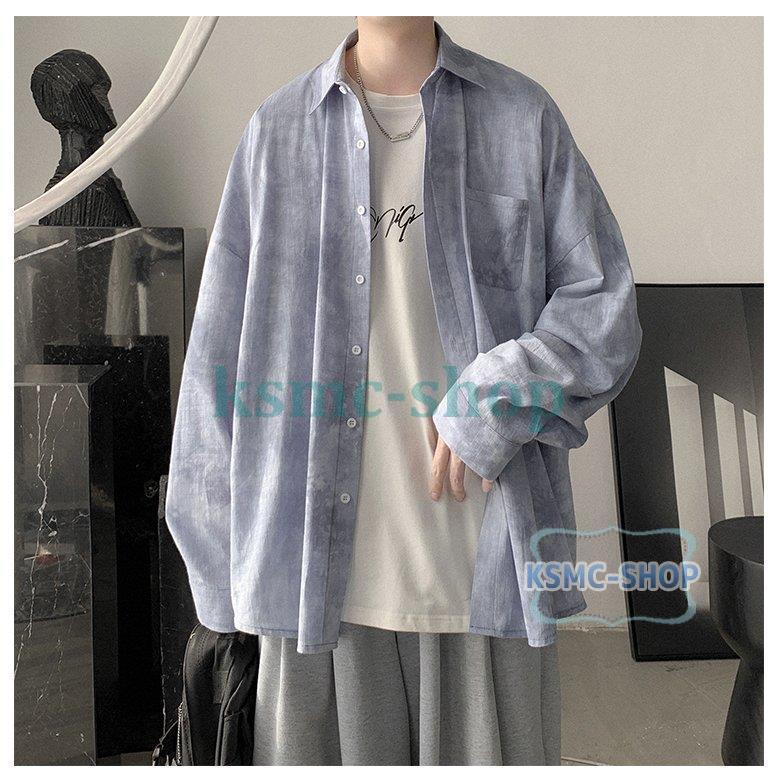 カジュアルシャツ メンズ おしゃれ シャツ 切り替え 長袖シャツ コットン ゆったり ビジネス 春服 シャツトップス 