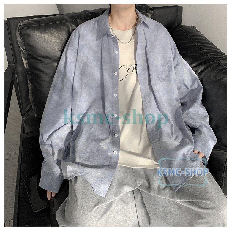 カジュアルシャツ メンズ おしゃれ シャツ 切り替え 長袖シャツ コットン ゆったり ビジネス 春服 シャツトップス 