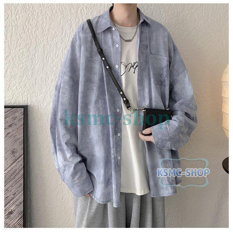 カジュアルシャツ メンズ おしゃれ シャツ 切り替え 長袖シャツ コットン ゆったり ビジネス 春服 シャツトップス 