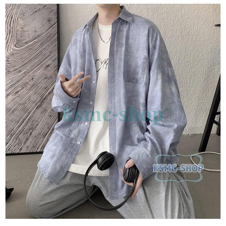 カジュアルシャツ メンズ おしゃれ シャツ 切り替え 長袖シャツ コットン ゆったり ビジネス 春服 シャツトップス 