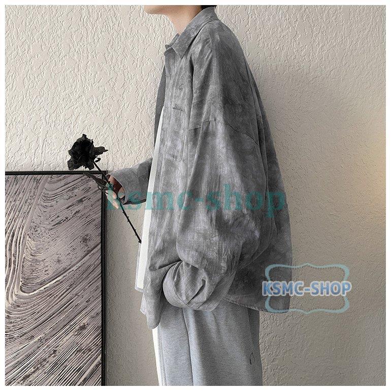 カジュアルシャツ メンズ おしゃれ シャツ 切り替え 長袖シャツ コットン ゆったり ビジネス 春服 シャツトップス 
