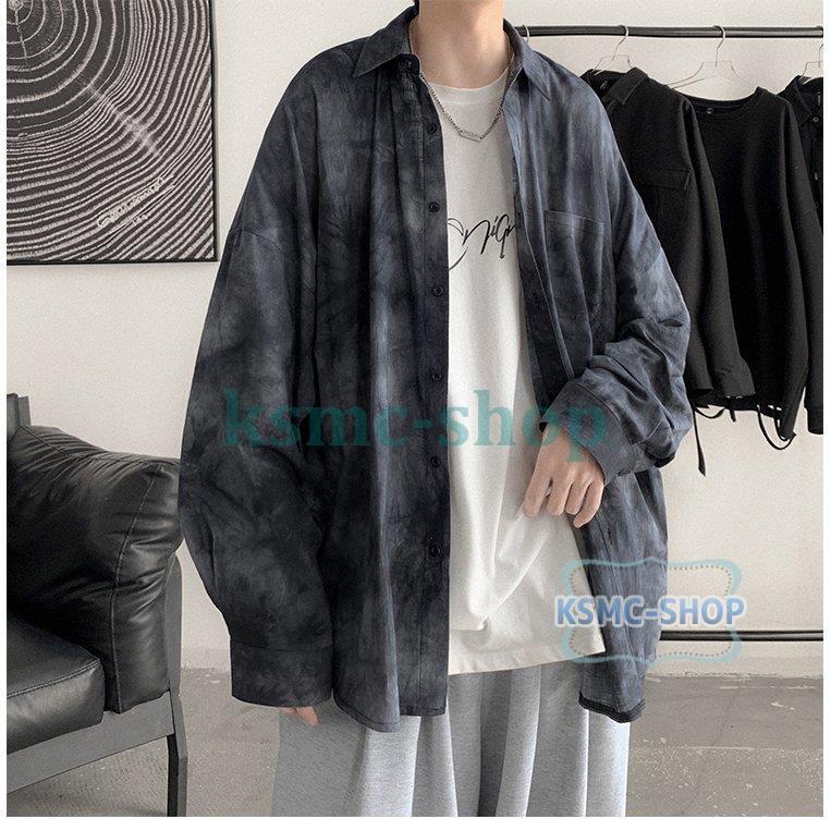 カジュアルシャツ メンズ おしゃれ シャツ 切り替え 長袖シャツ コットン ゆったり ビジネス 春服 シャツトップス 