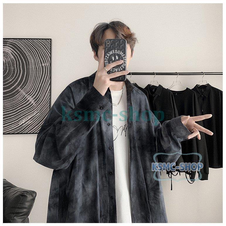 カジュアルシャツ メンズ おしゃれ シャツ 切り替え 長袖シャツ コットン ゆったり ビジネス 春服 シャツトップス 