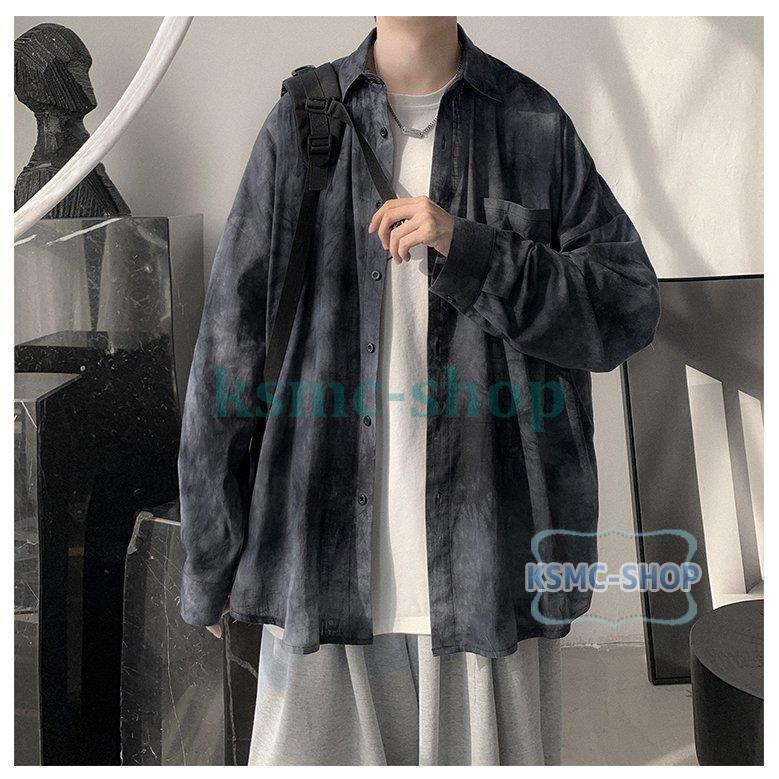 カジュアルシャツ メンズ おしゃれ シャツ 切り替え 長袖シャツ コットン ゆったり ビジネス 春服 シャツトップス 