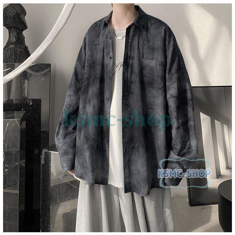 カジュアルシャツ メンズ おしゃれ シャツ 切り替え 長袖シャツ コットン ゆったり ビジネス 春服 シャツトップス 