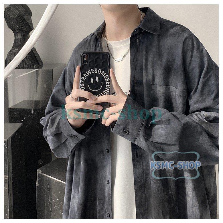 カジュアルシャツ メンズ おしゃれ シャツ 切り替え 長袖シャツ コットン ゆったり ビジネス 春服 シャツトップス 