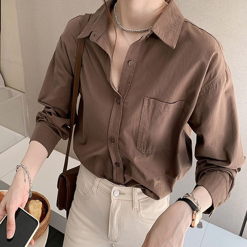 ブラウス レディース シャツ シャツブラウス 長袖 無地 フォマール トップス 着痩せ 通勤 長袖シャツ コーデ おしゃれ 春秋 カジュアル ビジネス 
