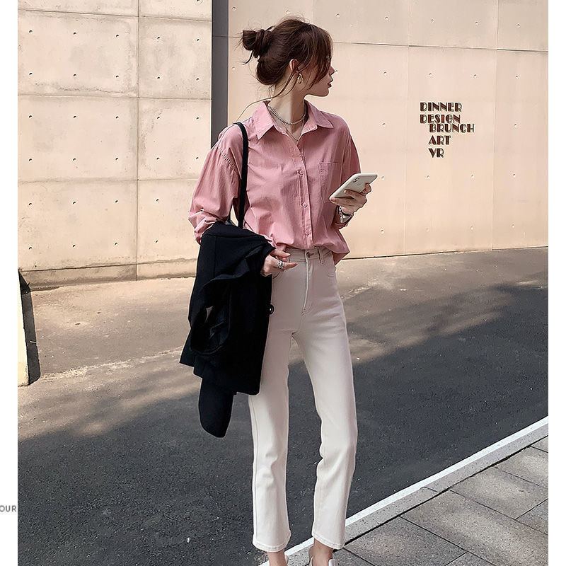ブラウス レディース シャツ シャツブラウス 長袖 無地 フォマール トップス 着痩せ 通勤 長袖シャツ コーデ おしゃれ 春秋 カジュアル ビジネス 
