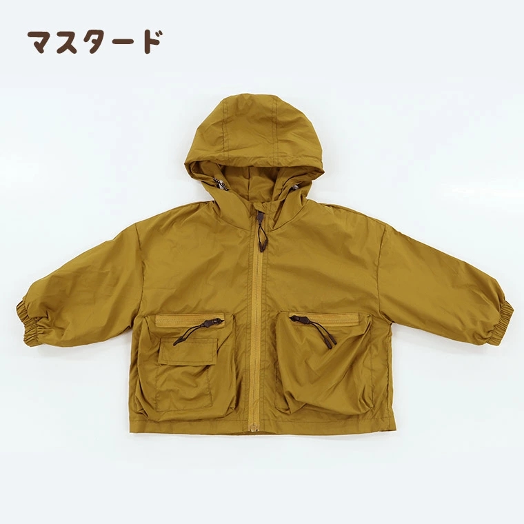 新入荷！キッズ アウター 秋 マウンテンウィンドブレーカー 撥水 ライトジャケット ブルゾン 羽織り ジップ薄手 ライトアウター 