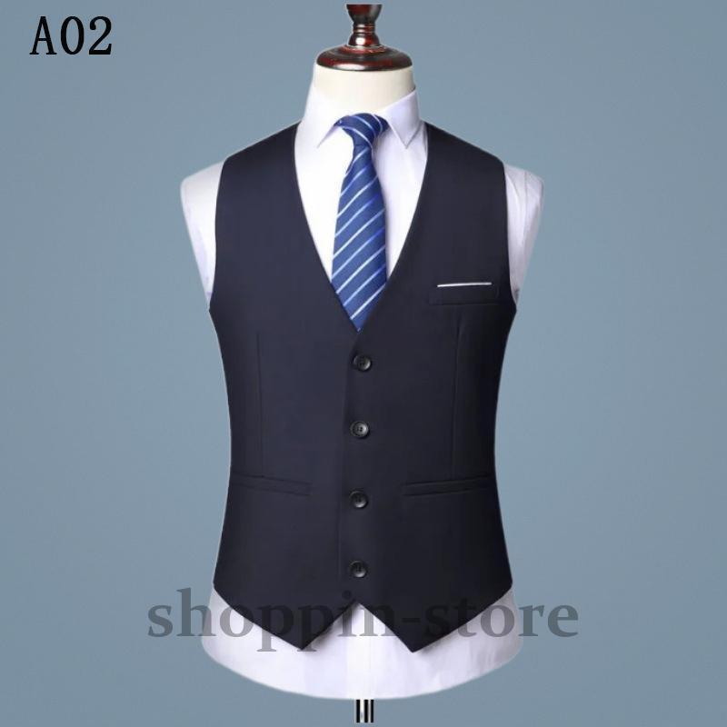 スリムフィットベスト スーツ ジレ メンズ ビジネス 胸ポケットあり 灰色 大きなサイズ 無地 スリム 黒 紺 グレー ブラックネイビー 