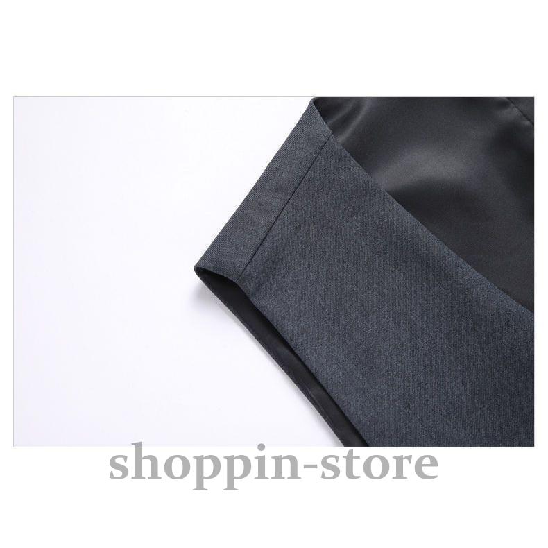 スリムフィットベスト スーツ ジレ メンズ ビジネス 胸ポケットあり 灰色 大きなサイズ 無地 スリム 黒 紺 グレー ブラックネイビー 