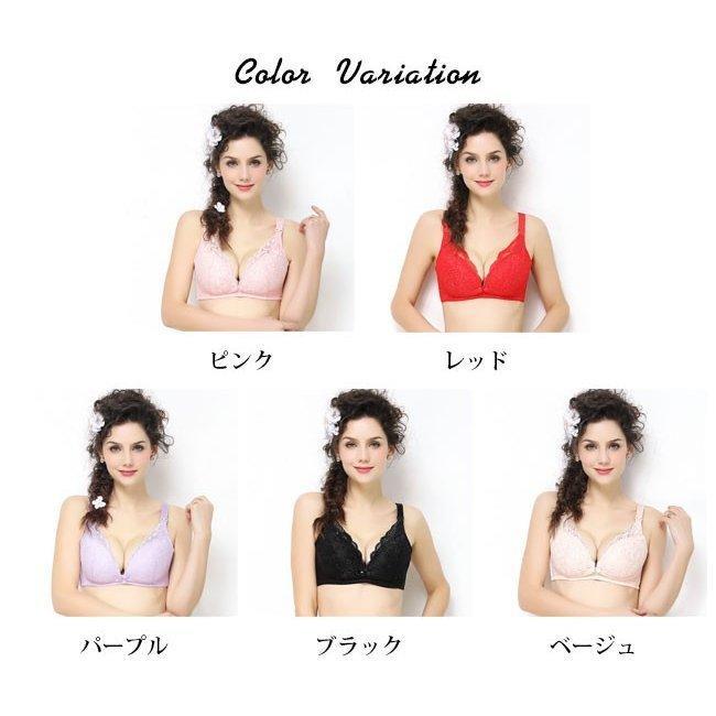 授乳 ブラジャー 授乳ブラ 授乳用 ブラ 肌着 下着 ホック式 前あき マタニティ 美妊婦シリーズ美胸 インナー 妊娠 