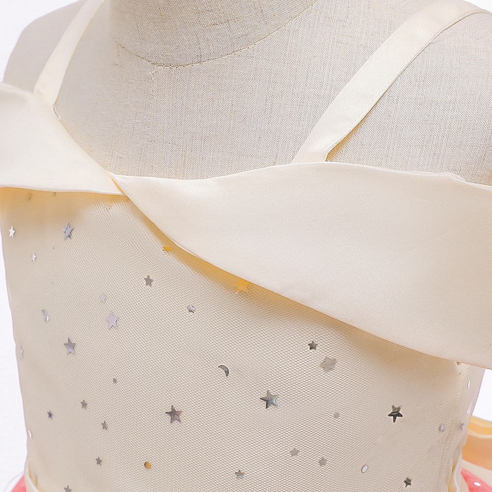 子供ドレス キッズ 女の子 ワンピース ジュニア ノースリーブ 結婚式 レースドレス 発表会 デコルテシースルーロング ピアノ フォーマルワンピース 女の子 