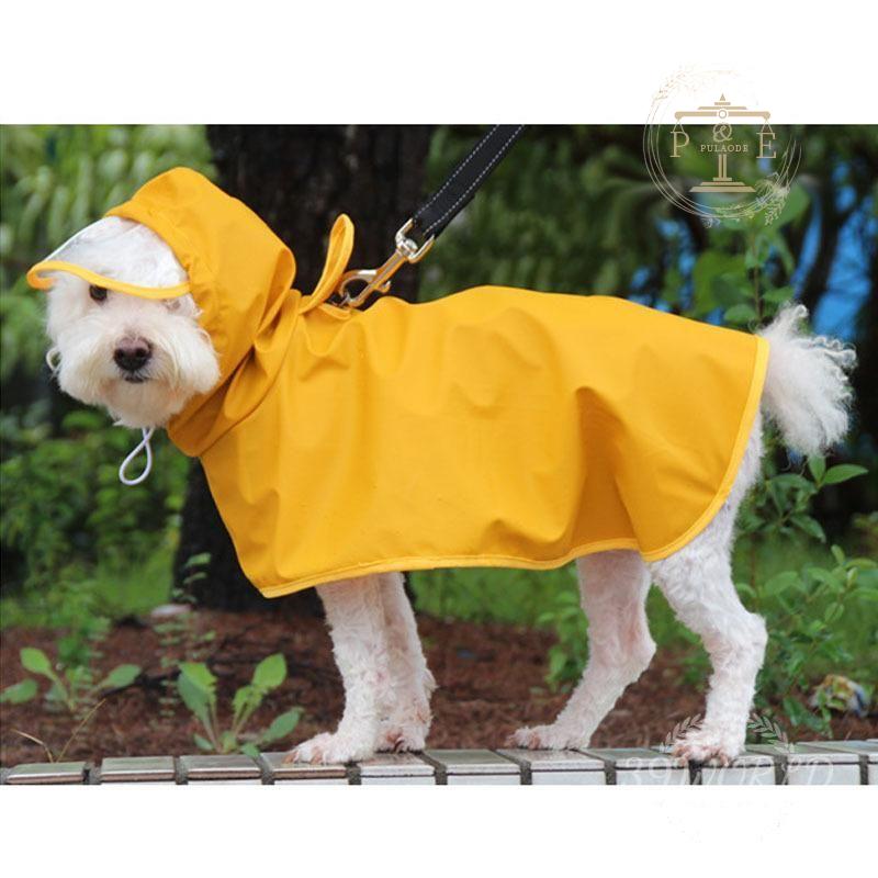 犬用レインコート 犬レインコート ポンチョ型 ドッグウェア 犬雨具 腹当て 散歩 大型犬 お出かけ 小型犬 透明フード付き 中型犬 雨対策 M~8XL 