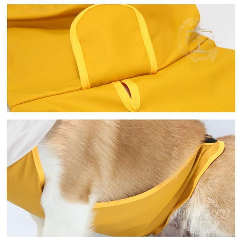 犬用レインコート 犬レインコート ポンチョ型 ドッグウェア 犬雨具 腹当て 散歩 大型犬 お出かけ 小型犬 透明フード付き 中型犬 雨対策 M~8XL 