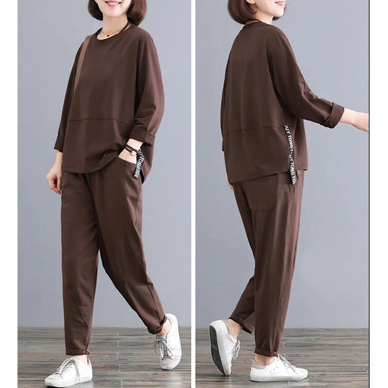 スウェット レディース レディース セットアップ 春夏秋 スポーツウェア 長袖 母の日 2点セット ジャージセットアップ 上下セット 部屋着 運動服 誕生日 外出 