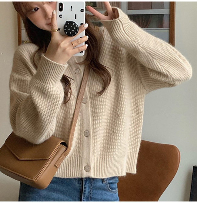 カーディガン レディース ニットカーデ ニットカーディガン シンプル 無地 柔らかい 着心地よい 長袖 おしゃれ 