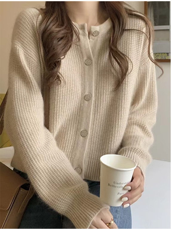 カーディガン レディース ニットカーデ ニットカーディガン シンプル 無地 柔らかい 着心地よい 長袖 おしゃれ 