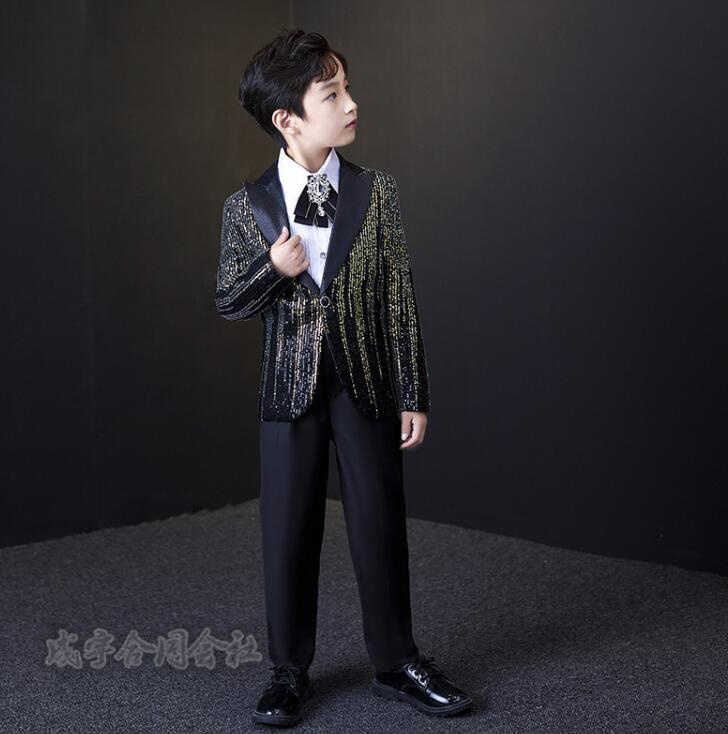 司会者フォーマルスーツ スーツセット 男性 ジャズダンス衣装 ステージ衣装 演出服 ジャケット パーティー イベント パンツ 