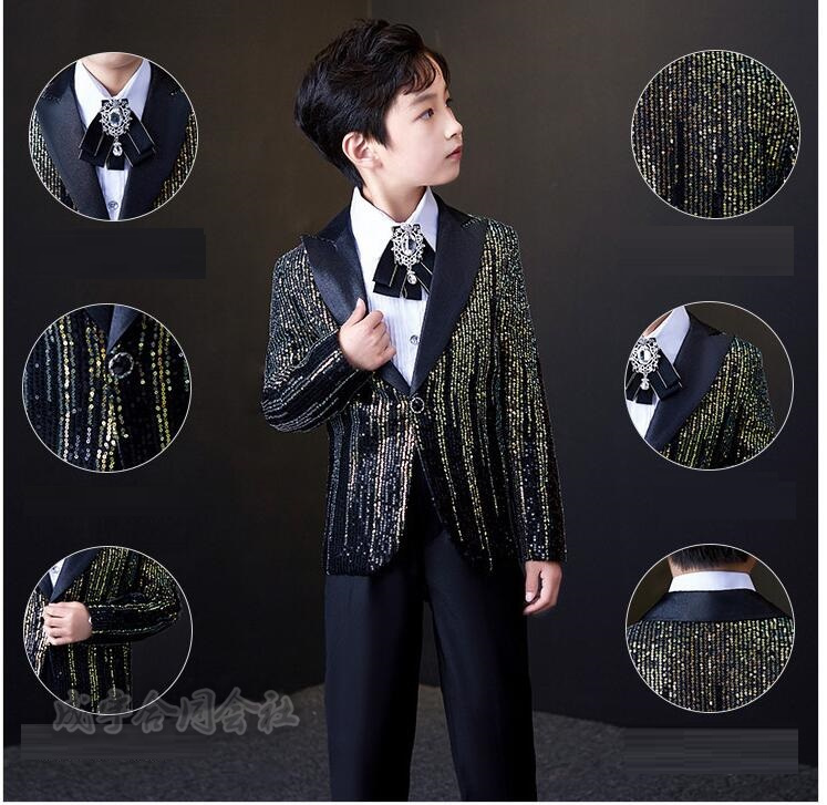 司会者フォーマルスーツ スーツセット 男性 ジャズダンス衣装 ステージ衣装 演出服 ジャケット パーティー イベント パンツ 