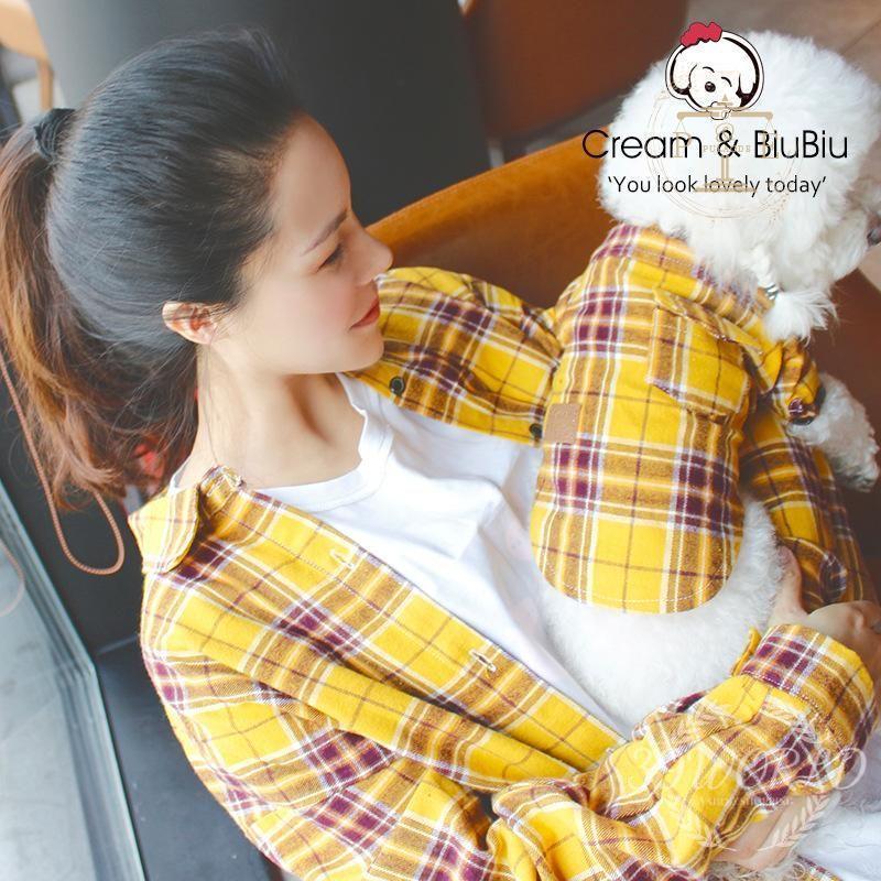 犬とお揃いコーデ 犬 お揃い 服 春夏シャツ ペットとお揃い 猫とオーナーがペアルック出来る♪犬 犬 ペアルック ペット親子お揃い♪犬の服 ドッグウェア 