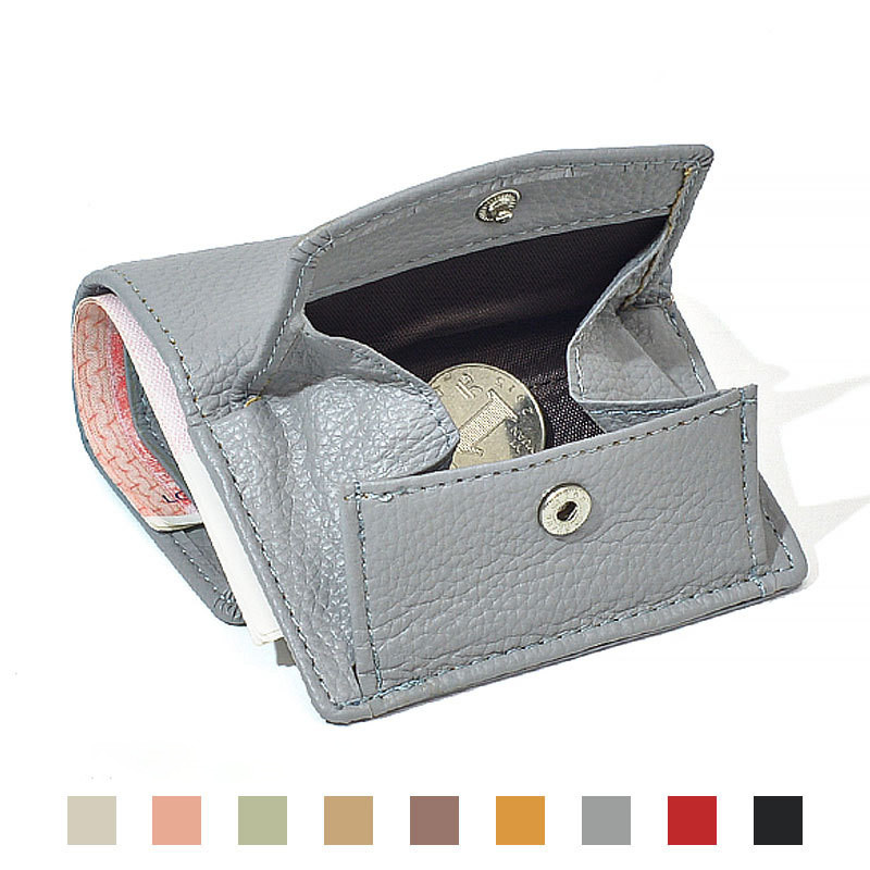 ミニ財布 カードケース コレディース 仕切り多い 使いやすい ボックス型 プレゼント 小さい 小銭入れが開く財布 コンパクト カード入れ 