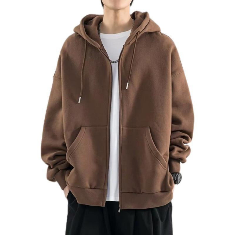メンズ レディース 長袖 スウェット トップス フード付き 学生 春秋 カジュアル シンプル 薄手 ジップアップ 通学 おしゃれ 無地 