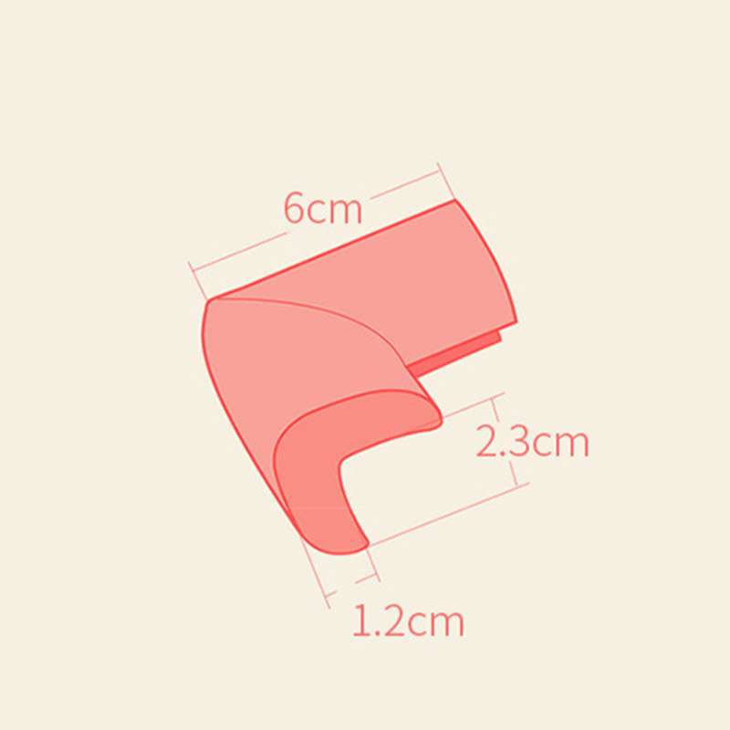 コーナーガード 10個セット 赤ちゃん ベビー ケガ防止 ケガ予防 机の角 家具 保護 テーブル 棚 エッジ 両面テープ セーフティーグッズ 