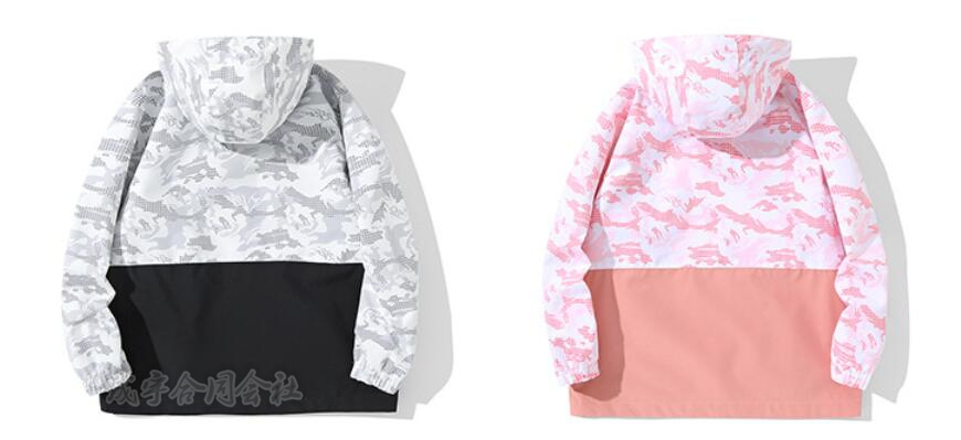 子供服 ウィンドブレーカー キッズ 女の子 ジップアップマウンテン長袖ジャケット ブルゾンジャンパー ジュニア 女児 お出かけ 