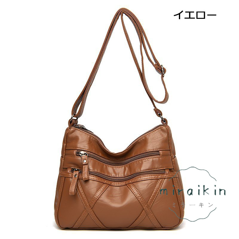 ショルダーバッグ レディース 斜めがけ レザー 肩掛け カジュアル 通勤 20代 大容量 無地 小さめ トートバック 旅行 40代 シンプル 通学 おしゃれ 軽量 30代 