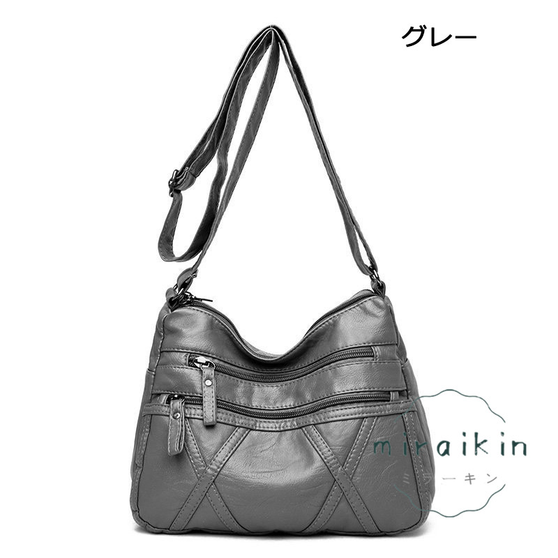 ショルダーバッグ レディース 斜めがけ レザー 肩掛け カジュアル 通勤 20代 大容量 無地 小さめ トートバック 旅行 40代 シンプル 通学 おしゃれ 軽量 30代 