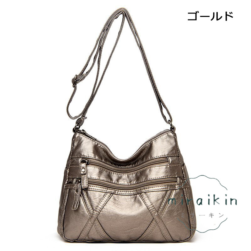 ショルダーバッグ レディース 斜めがけ レザー 肩掛け カジュアル 通勤 20代 大容量 無地 小さめ トートバック 旅行 40代 シンプル 通学 おしゃれ 軽量 30代 