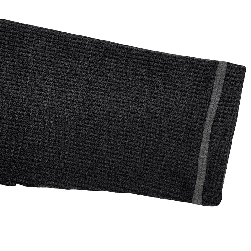 長袖Tシャツ メンズ ヘンリーネック 大きいサイズ ビッグシルエット ワッフルT ロンT カラー配色 ロングT 春 冬 黒T インナー 秋 トップス 