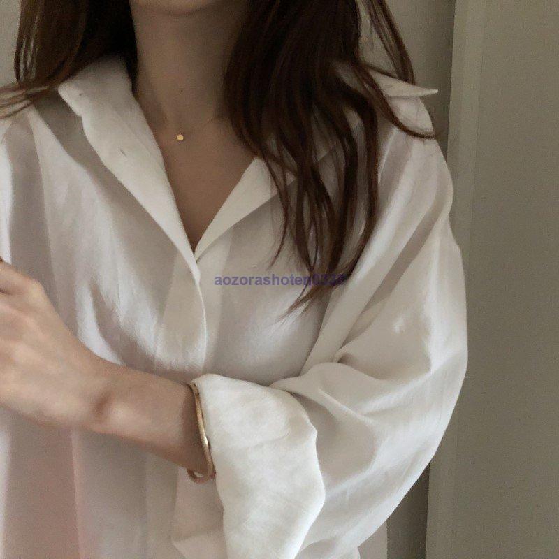 シャツワンピース ロングワンピース 春 レディース ワンピース 長袖 通勤 ロングシャツ 前開け カジュアル 無地 体型カバー 羽織り OL 韓国風 ゆったりお洒落 