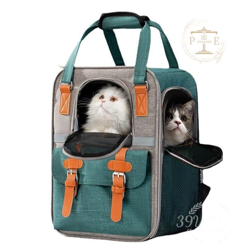 猫リュック ペットキャリーバッグ 猫キャリーバッグ 猫 犬 ペットキャリュック 旅行 病院 移動 猫用 おしゃれ メッシュ 丈夫 小型犬用 ケース 避難 