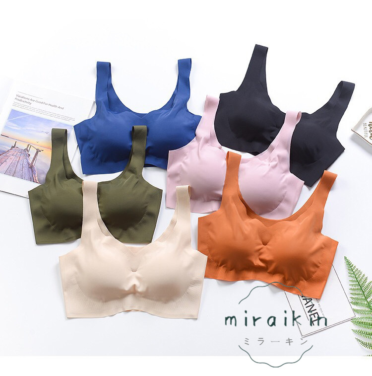 ブラジャー レディース 冷感 昼夜兼用 揺れない 補正ブラ ノンワイヤー 寄せる つけ心地 谷間 楽 薄手 吸汗速乾 盛れる 女性下着 涼しい お洒落 夏用 美胸 