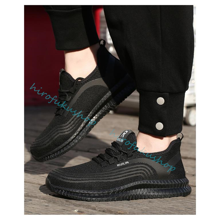 安全靴 スニーカー メンズ レディース 男女兼用 鋼先芯入れ 夏通気性 ブラック 踏み抜き防止 おしゃれ メッシュ 作業靴 無地 セーフティー 