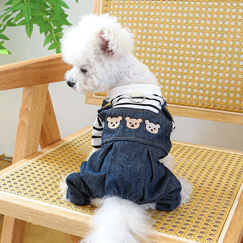 ペットウェア ペット用品 犬 猫 犬の服 洋服 オールインワン 安い 部屋着 小型犬 お散歩 春秋 おしゃれ かわいい 寝間着 お出かけ パンツ 