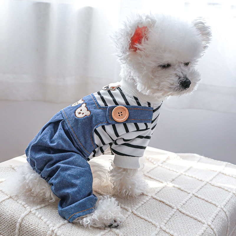 ペットウェア ペット用品 犬 猫 犬の服 洋服 オールインワン 安い 部屋着 小型犬 お散歩 春秋 おしゃれ かわいい 寝間着 お出かけ パンツ 