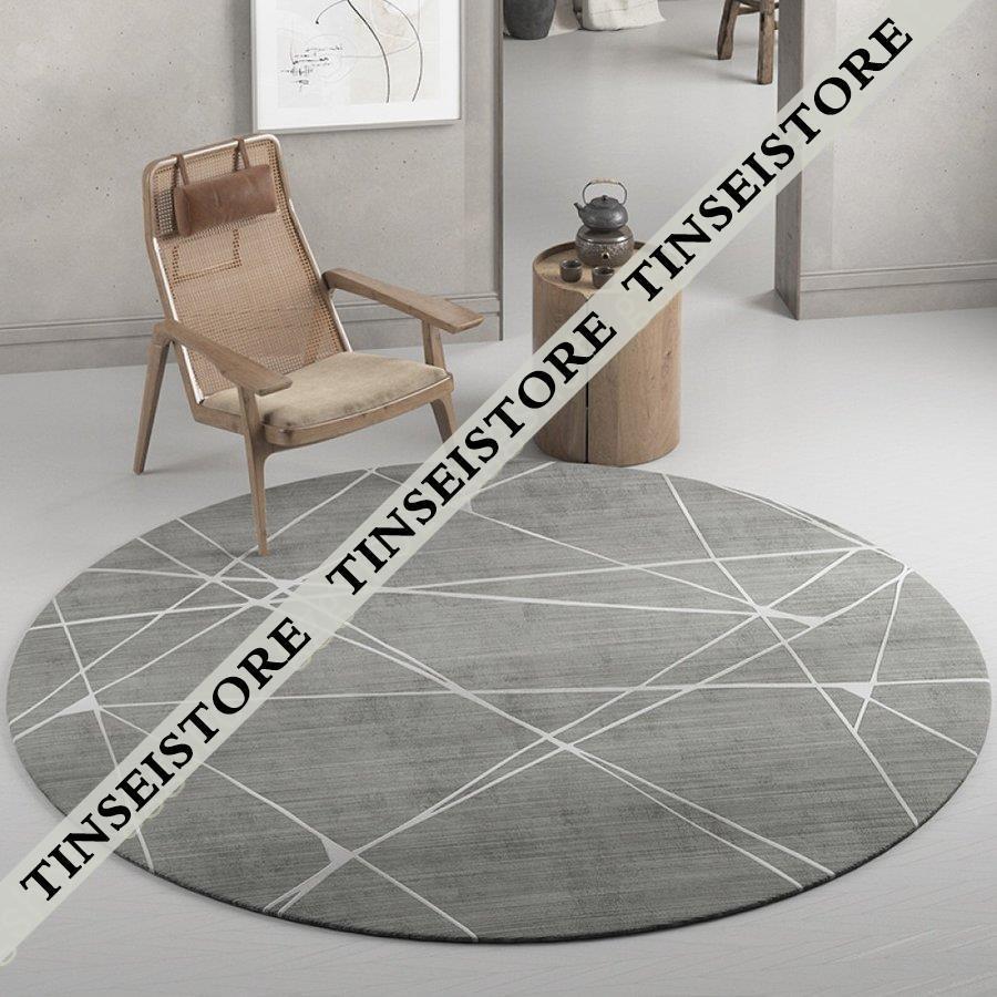 ラグ 丸 カーペット 丸型 洗えるラグマット 円形 じゅうたん オールシーズン ラグカーペット モダン インテリア ベッドルーム 雑貨 丸い絨毯 マット 