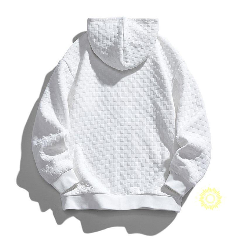 長袖 メンズ ジップ無地 ゆったり スウェットフード付き カジュアル スポーツウェア 秋 春 トップス ファッション 