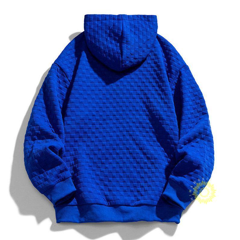 長袖 メンズ ジップ無地 ゆったり スウェットフード付き カジュアル スポーツウェア 秋 春 トップス ファッション 